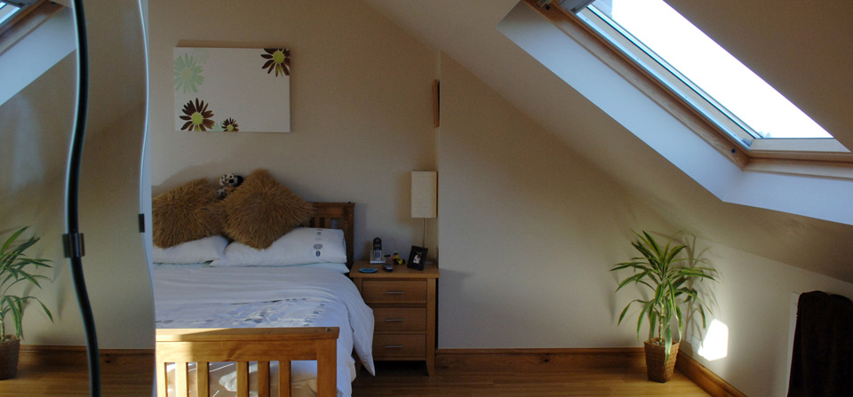 Loft conversion bedroom